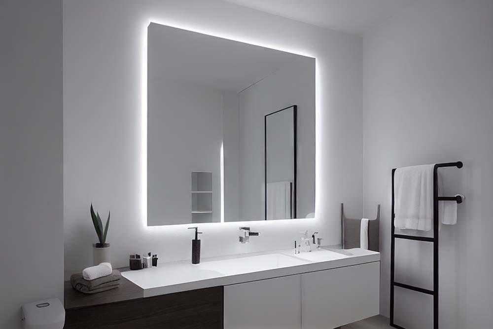 Find local electrician for bathroom mirror with LED lights services
